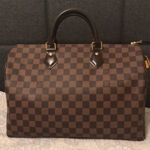 Louis Vuitton Speedy 35 Damier Ebene